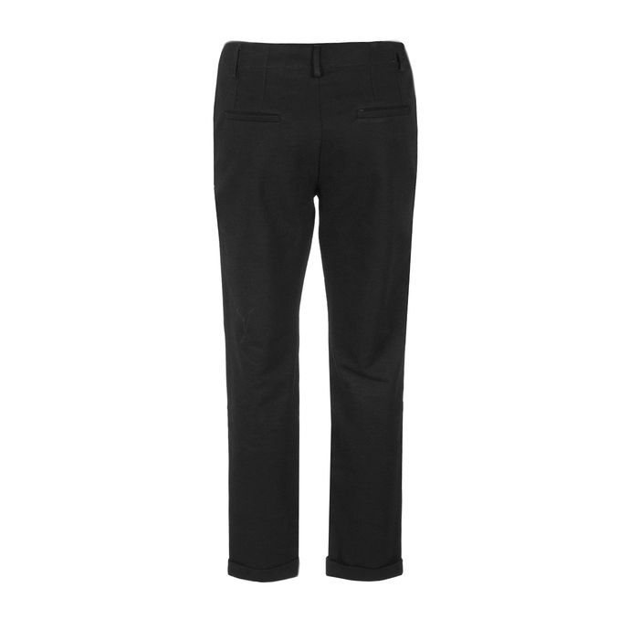 TECHNICAL WOOL TROUSERS Woman Black