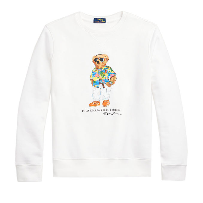 TEDDY SWEATSHIRT White Beach Club Bear