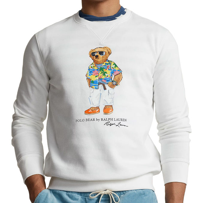 TEDDY SWEATSHIRT White Beach Club Bear