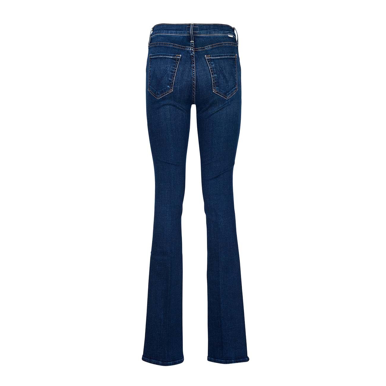 THE INSIDER FLARED JEANS Woman Denim Scuro 2014308604868