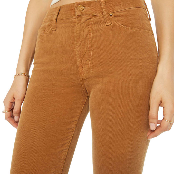 THE WEEKENDER PANTS Woman Tob Tobacco