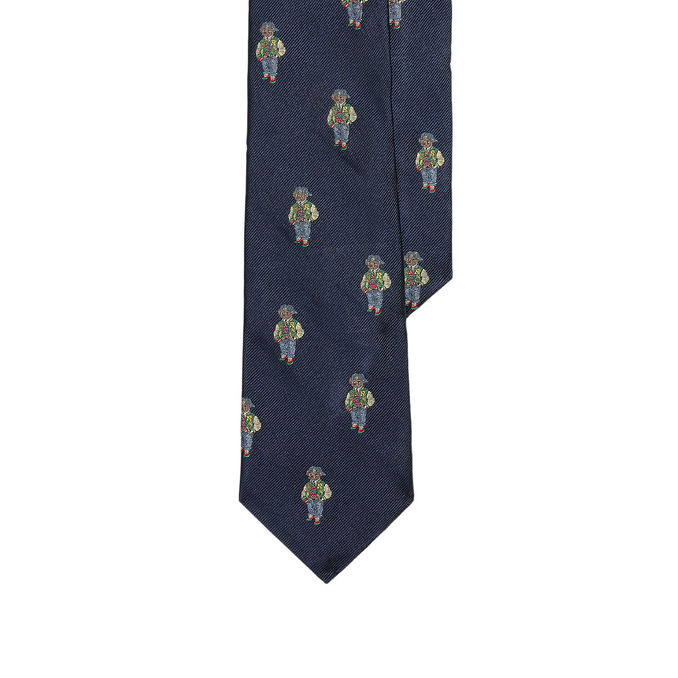 TIE POLO BEAR Men Navy