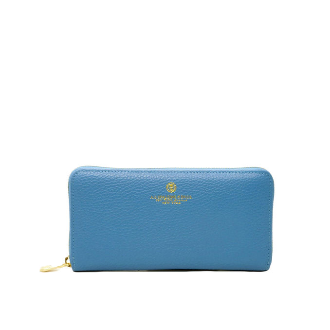 TIFFANY WALLET WITH ZIP Woman Light Blue