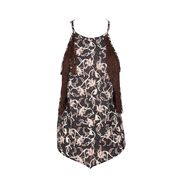 TITUBANTE FOLIAGE FRINGE TOP  TITUBANTE FOLIAGE FRINGE TOP