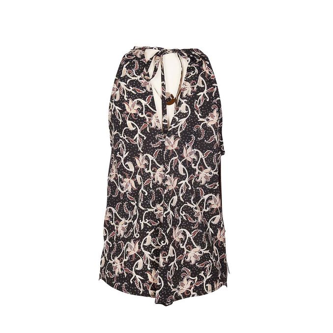 TITUBANTE FOLIAGE FRINGE TOP