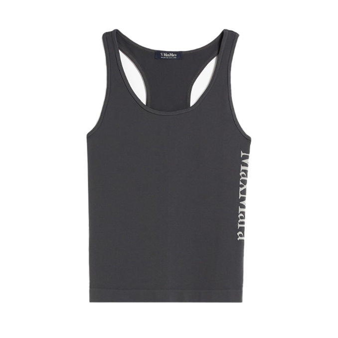 TOP FORTUNA WITH SIDE LOGO Woman Dark Grey