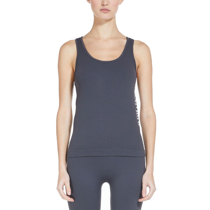TOP FORTUNA WITH SIDE LOGO Woman Dark Grey
