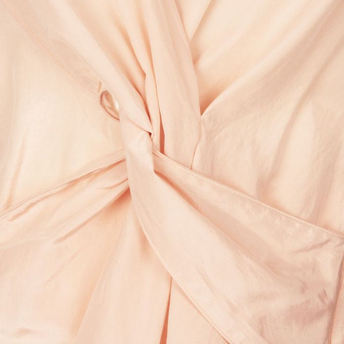 TOP FRONT KNOT Woman Pale Pink