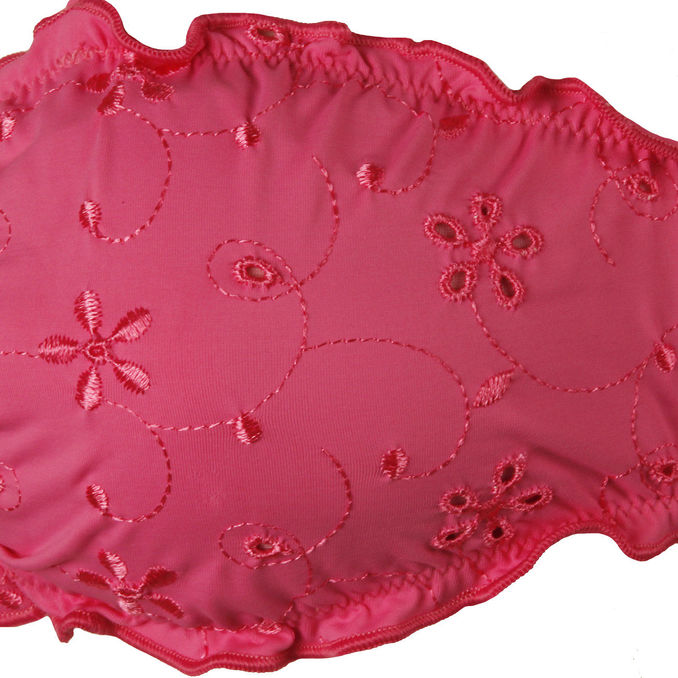 TOP LIBRA FROU FROU BANDEAU Woman Flower Embroidery