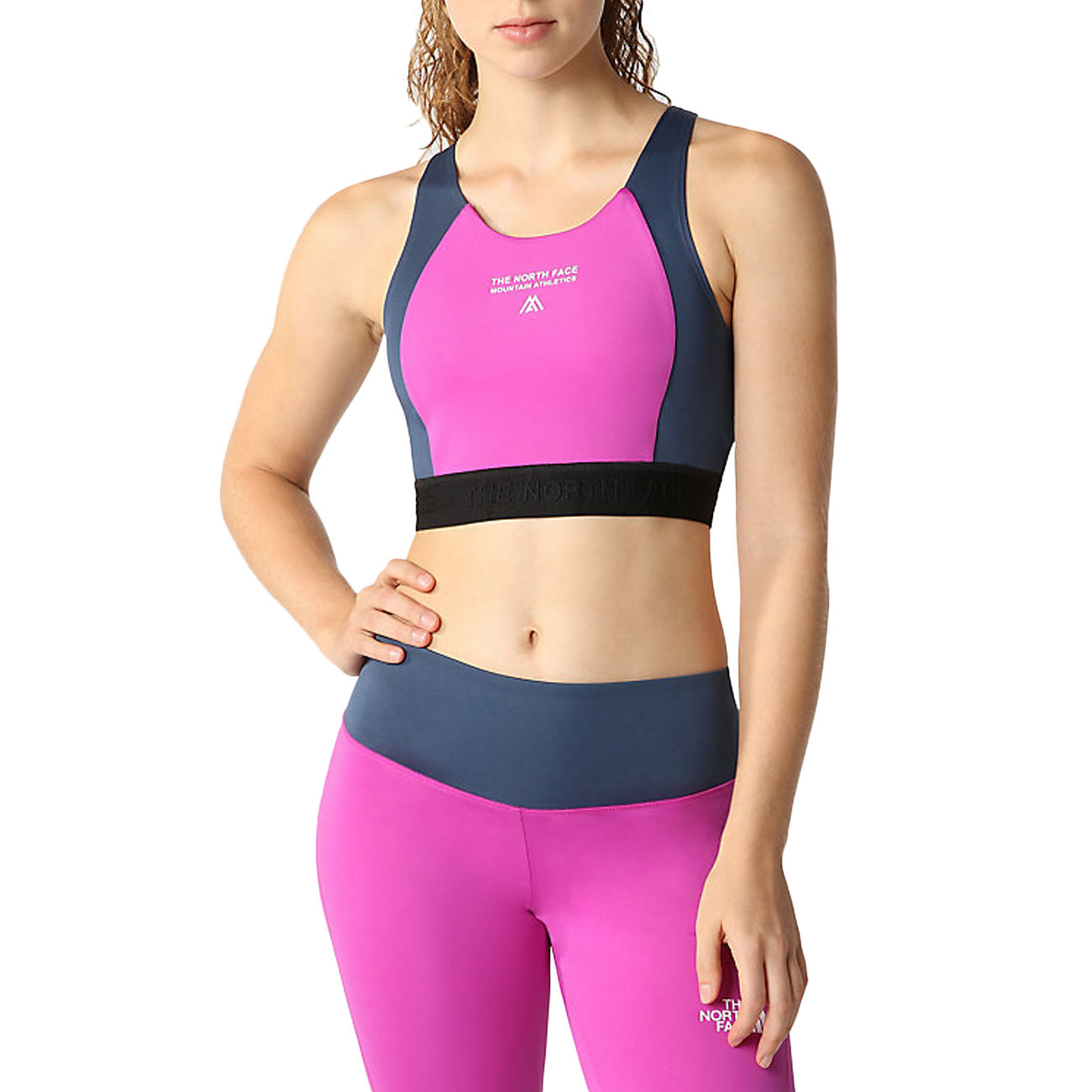 THE NORTH FACE TOP MA BRA Woman Pink Grey