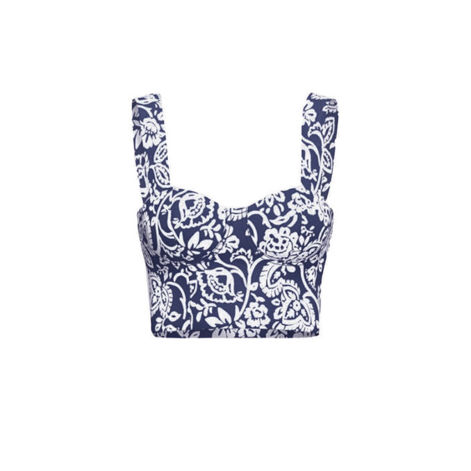 TOP MOSCATO Woman Blue Flower
