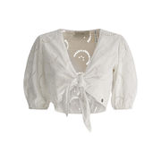 TOP SILVIA Woman Pure White  TOP SILVIA Woman Pure White