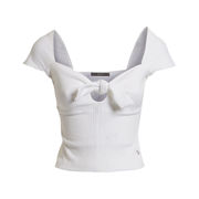 TOP VALERIANA Woman Pure White TOP VALERIANA Woman Pure White