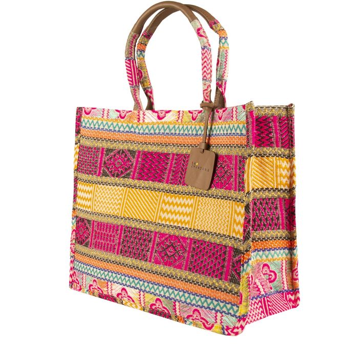 TOTE BAG BALI BIG Multicolor Lurex