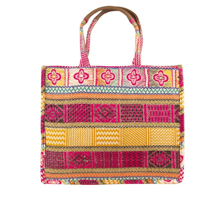 TOTE BAG BALI BIG Multicolor Lurex
