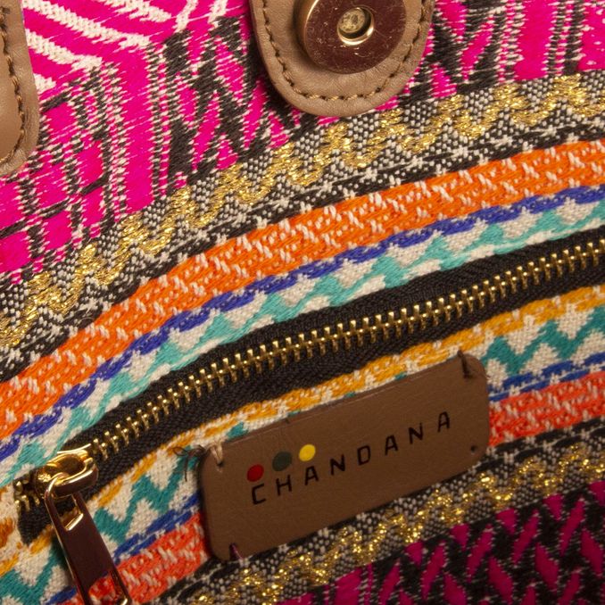 TOTE BAG BALI BIG Multicolor Lurex