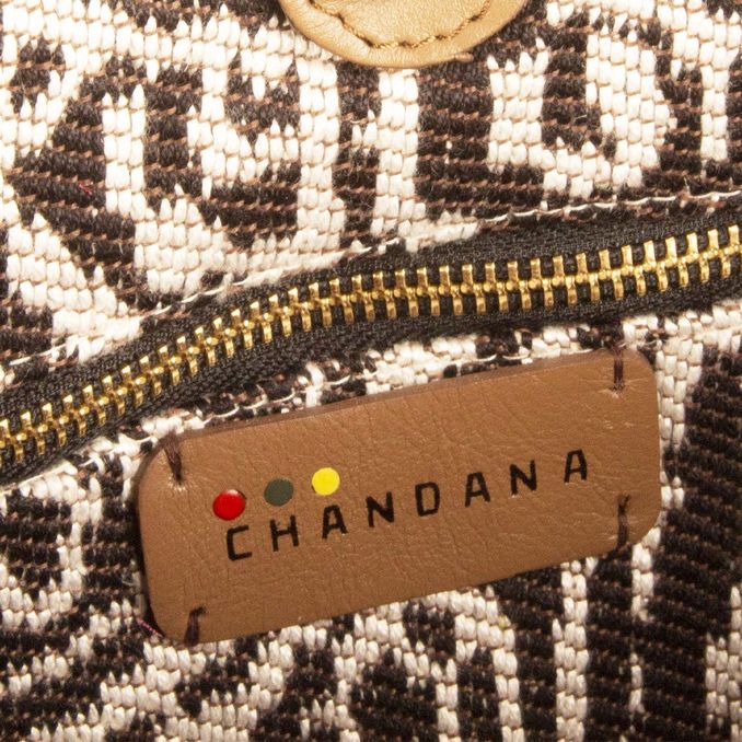 TOTE BAG BIG CAYO LARGO Black White