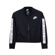 TRACK JACKET WITH LOGO TAPE Kid Black White TRACK JACKET WITH LOGO TAPE Kid Black White