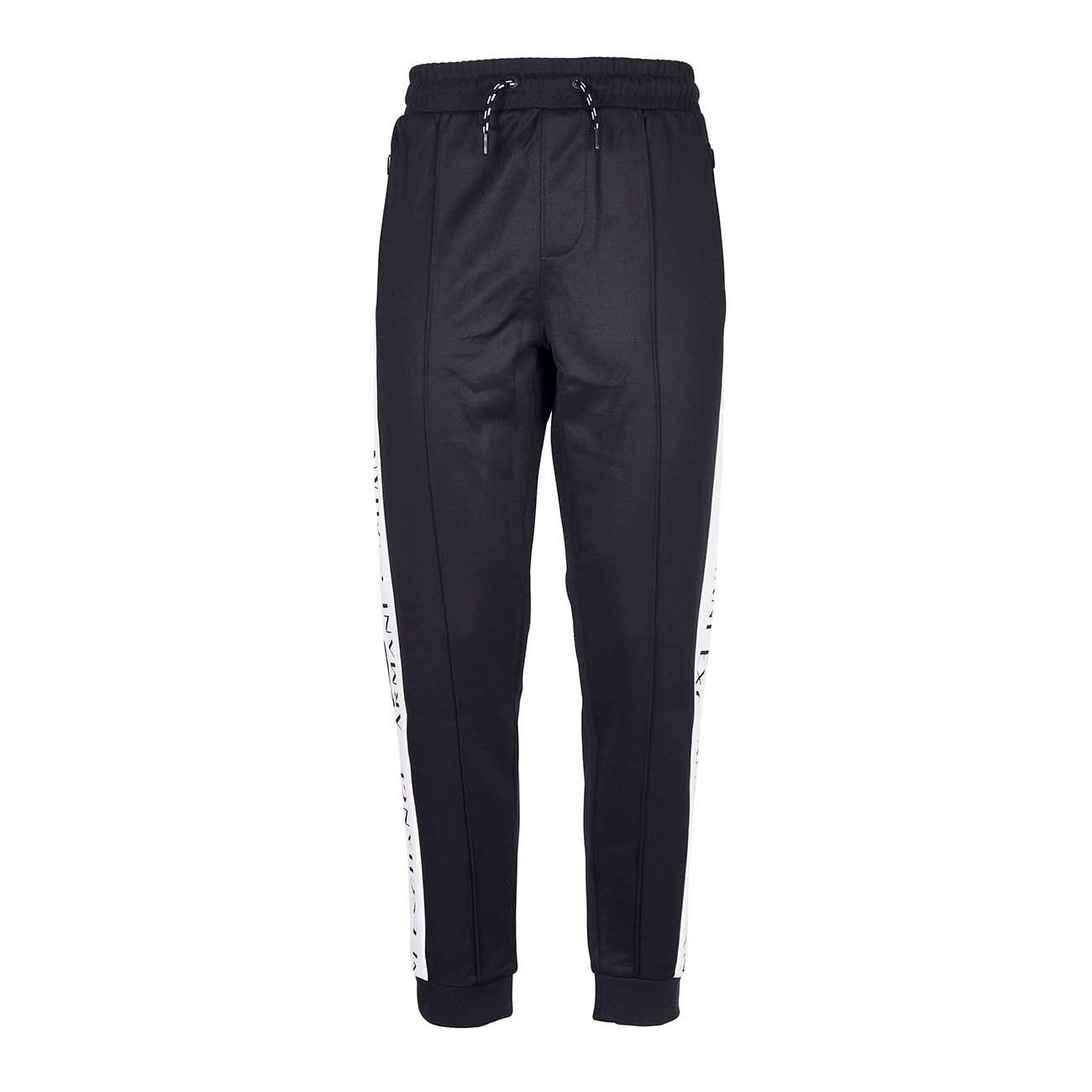 ARMANI EXCHANGE TRACK PANTS WITH CONTRASTING LATERAL BANDS AND 