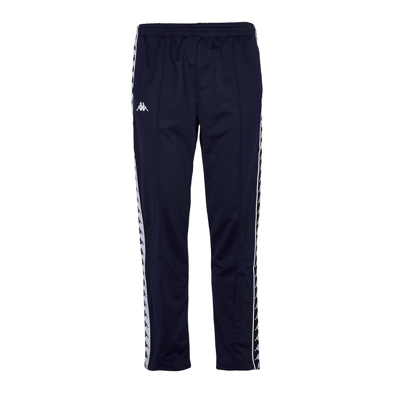 blue and white kappa tracksuit