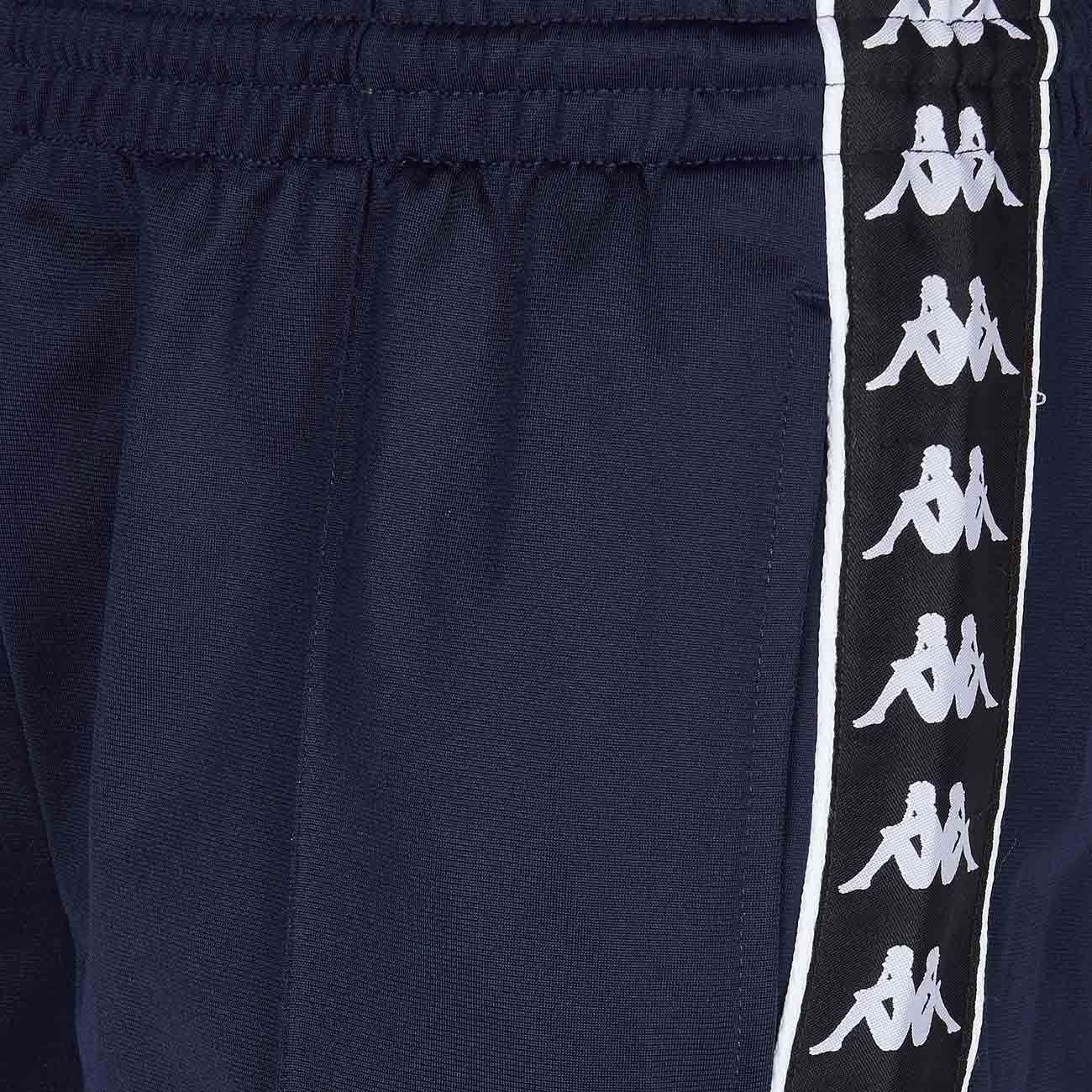 blue and white kappa tracksuit