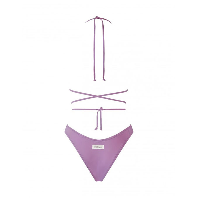 TRAINGLE BIKINI WITH LACES