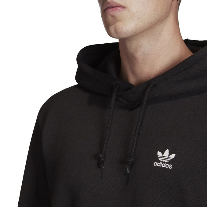 TREFOIL ESSENTIALS HOODIE Man Black