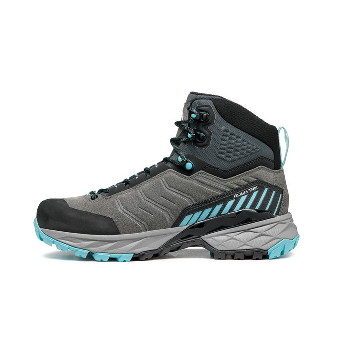 TREKKING SHOE RUSH TRK PRO GTX RHA FREE-DOME Woman Midgray Aqua