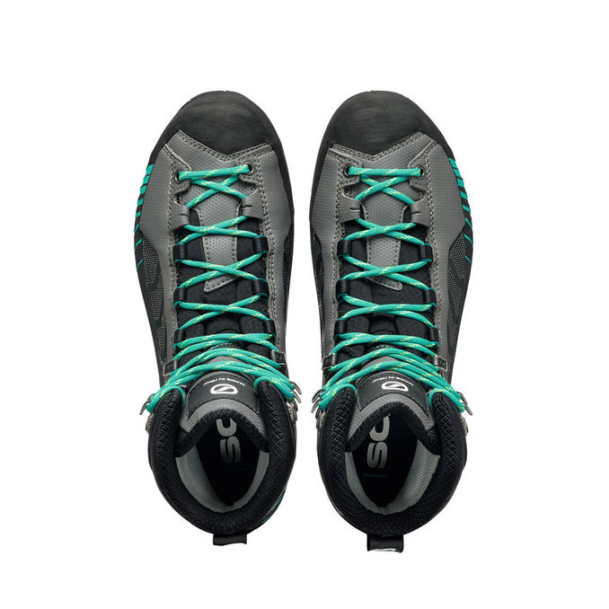 TREKKING SHOES RIBELLE LITE HD Woman Iron Gray Tropical Green