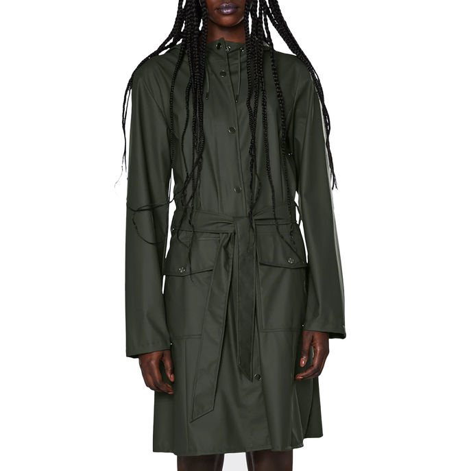TRENCH CURVE W Woman Green