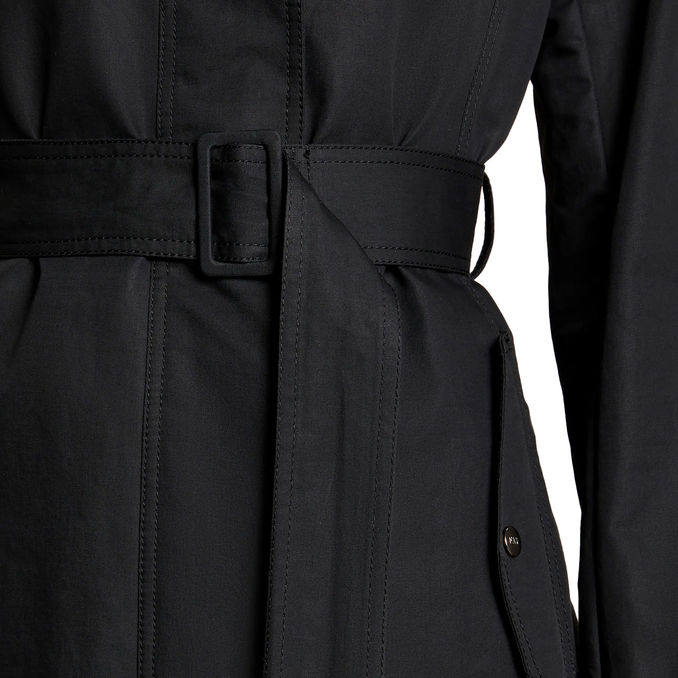 TRENCH VIRGINIA LONG Woman Black