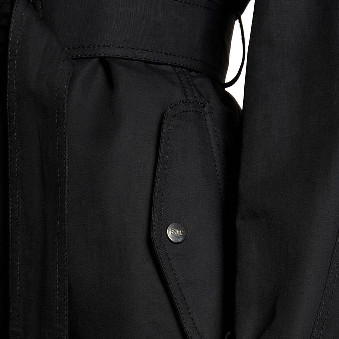 TRENCH VIRGINIA LONG Woman Black