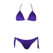 TRIANGLE BIKINI WITH LACE-UPS  TRIANGLE BIKINI WITH LACE-UPS