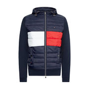 TRICOLOR PADDED SWEATSHIRT Man Desert sky TRICOLOR PADDED SWEATSHIRT Man Desert sky