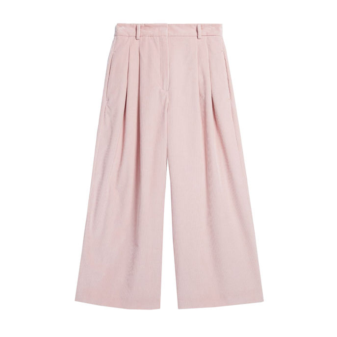 TROUSERS ACINO VELLUTO Woman Petal