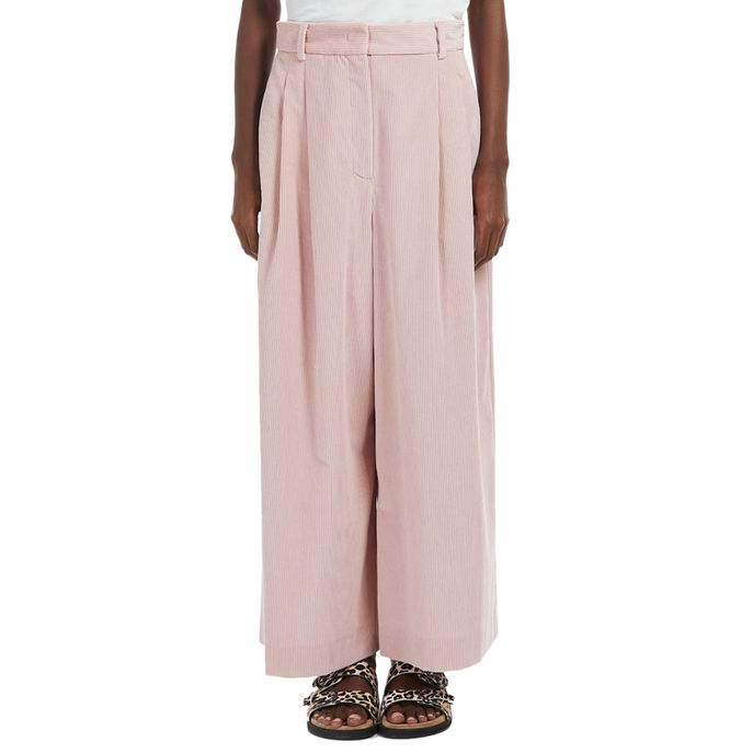 TROUSERS ACINO VELLUTO Woman Petal