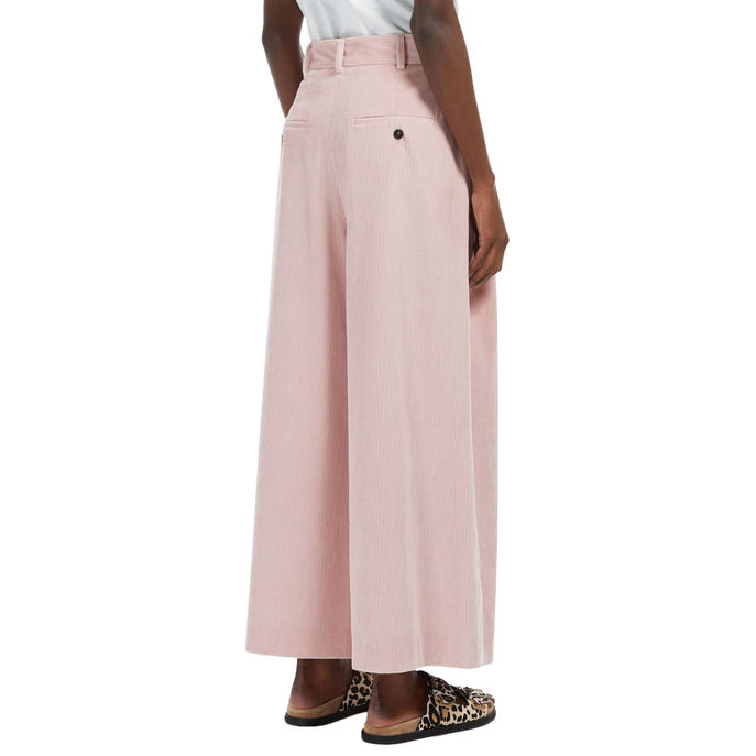 TROUSERS ACINO VELLUTO Woman Petal