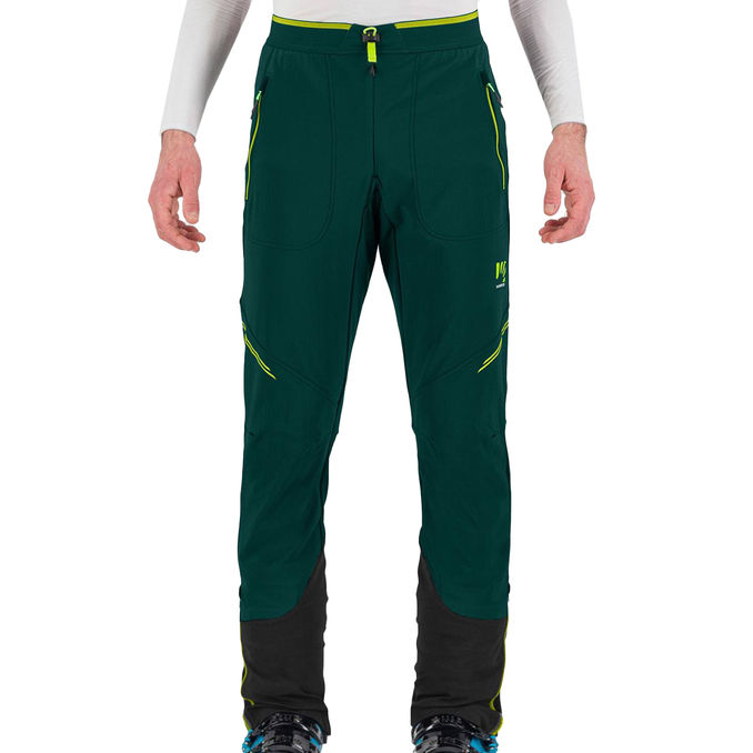 TROUSERS ALGNA PLUS EVO WINDPROOF Man Forest Kiwi Colada