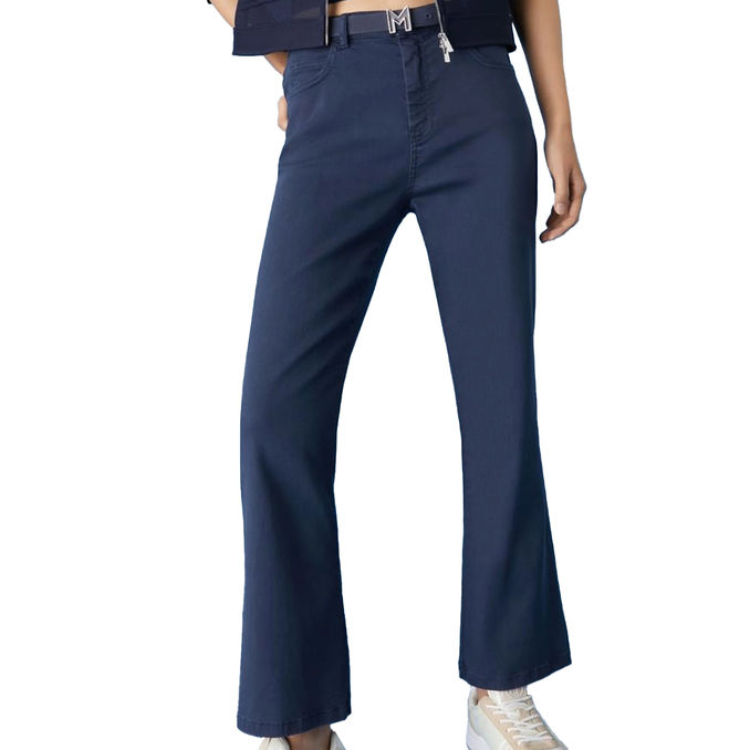TROUSERS ALPE Woman Night Blue