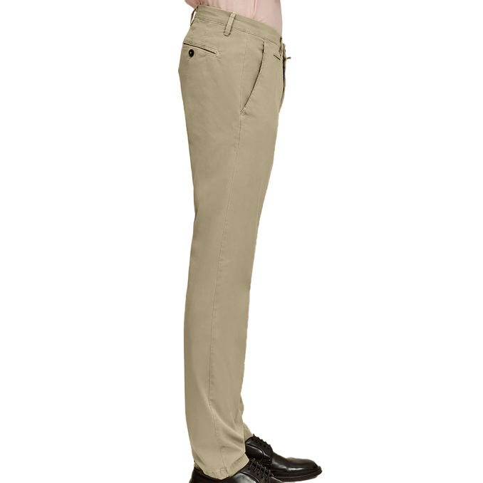 TROUSERS AMERICAN POCKET Man Light Beige