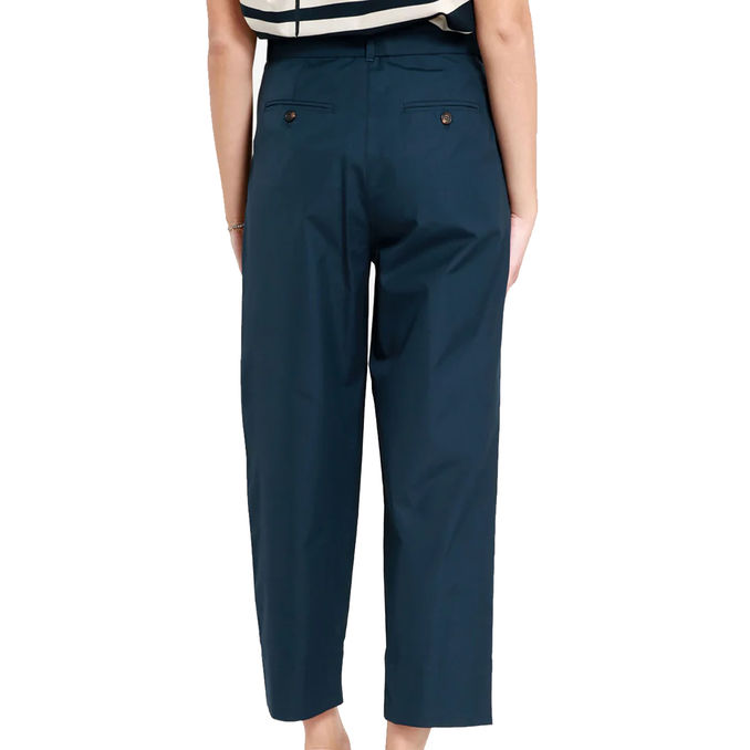 TROUSERS ATTILIO Woman Sea Blue