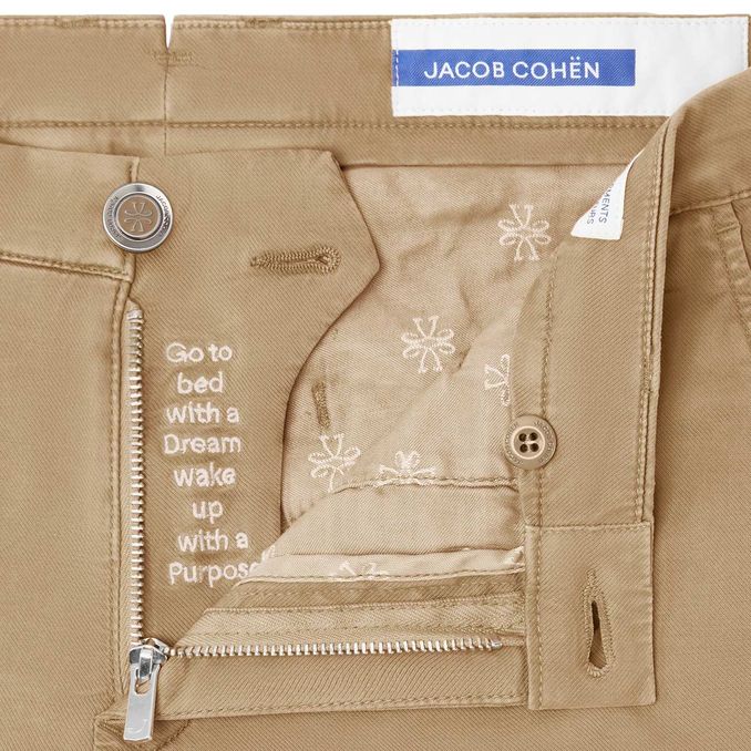 TROUSERS BEN SLIM FIT Man Beige