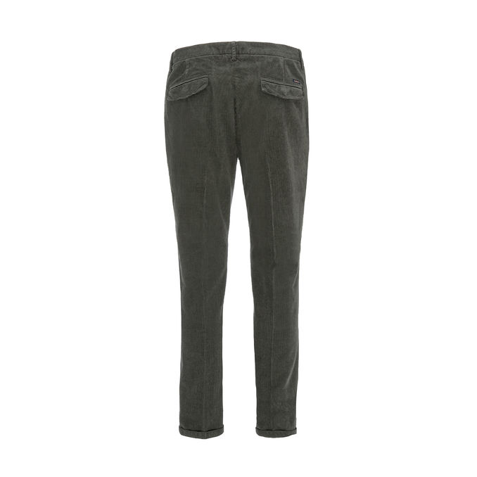 TROUSERS BRANDON CHINO IN STRIPED VELVET Man Bosco