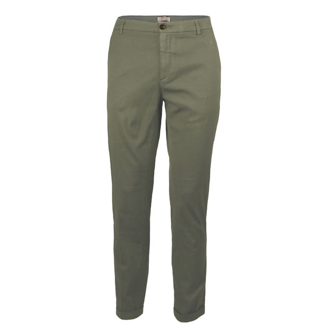 TROUSERS BRANDON CHINO RELAXED Man Army