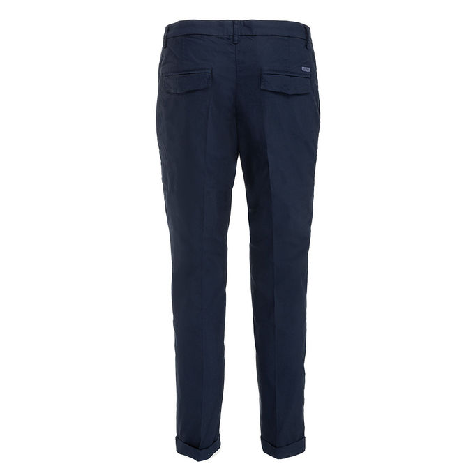 TROUSERS BRANDON CHINO RELAXED Man Navy
