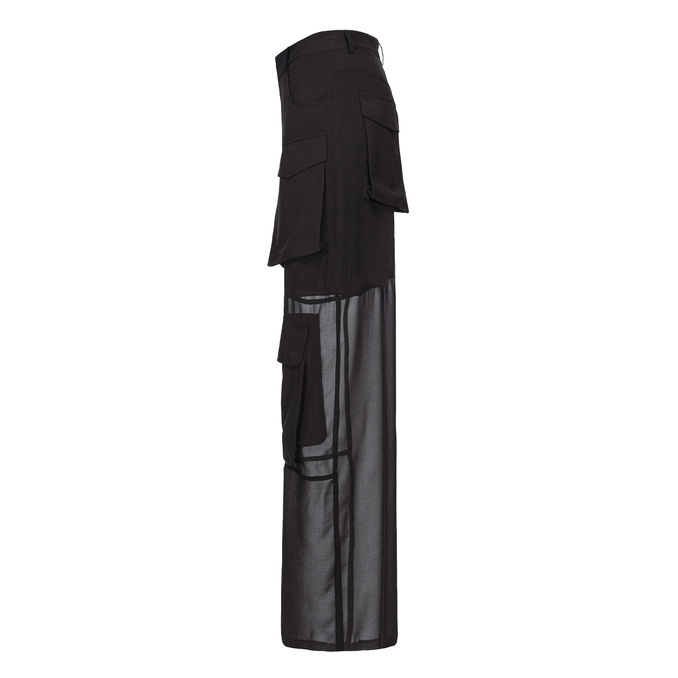 TROUSERS CAMPOFIORIN Woman Black Limousine