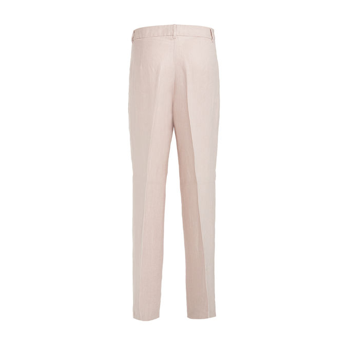 TROUSERS CARINA LARGE LEG Woman Poudre
