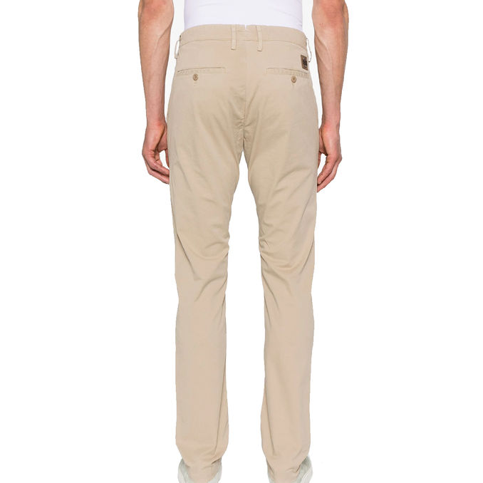 TROUSERS CHINO BOBBY Man Hemp Beige