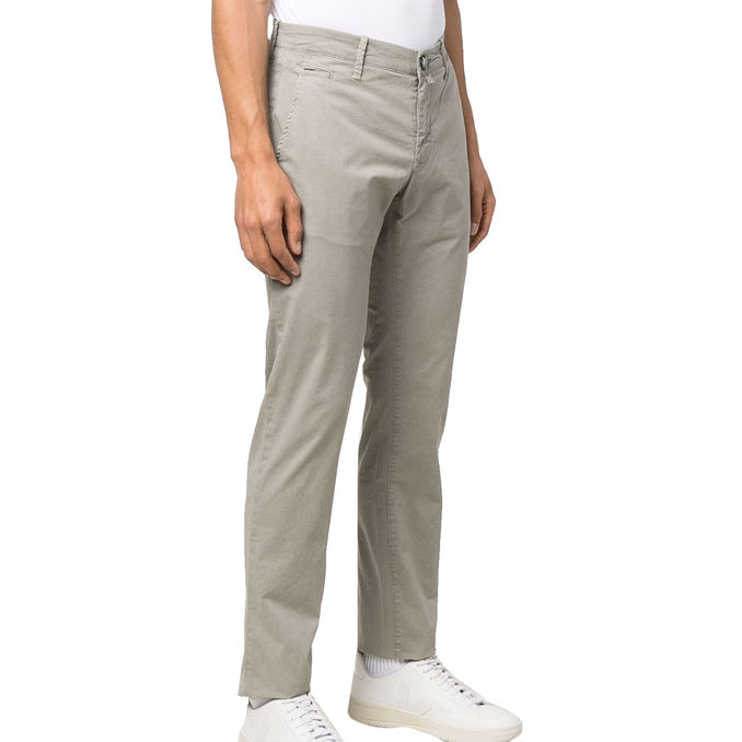 TROUSERS CHINO BOBBY Man Thyme Grey