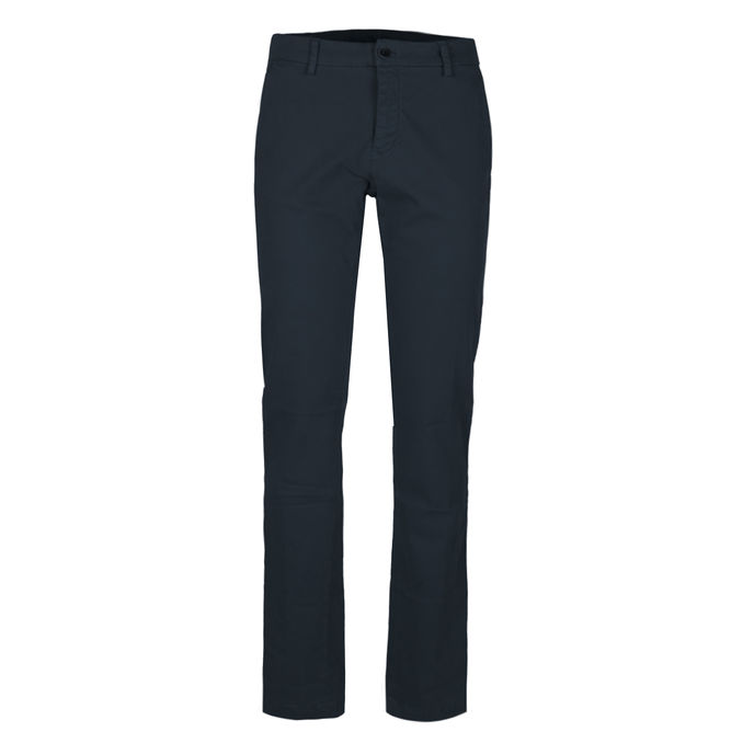TROUSERS CHINO GARBADINA MODAL Man Blue